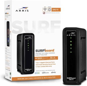 Arris Surfboard SBG10 AC1600: Best budget Arris modem router